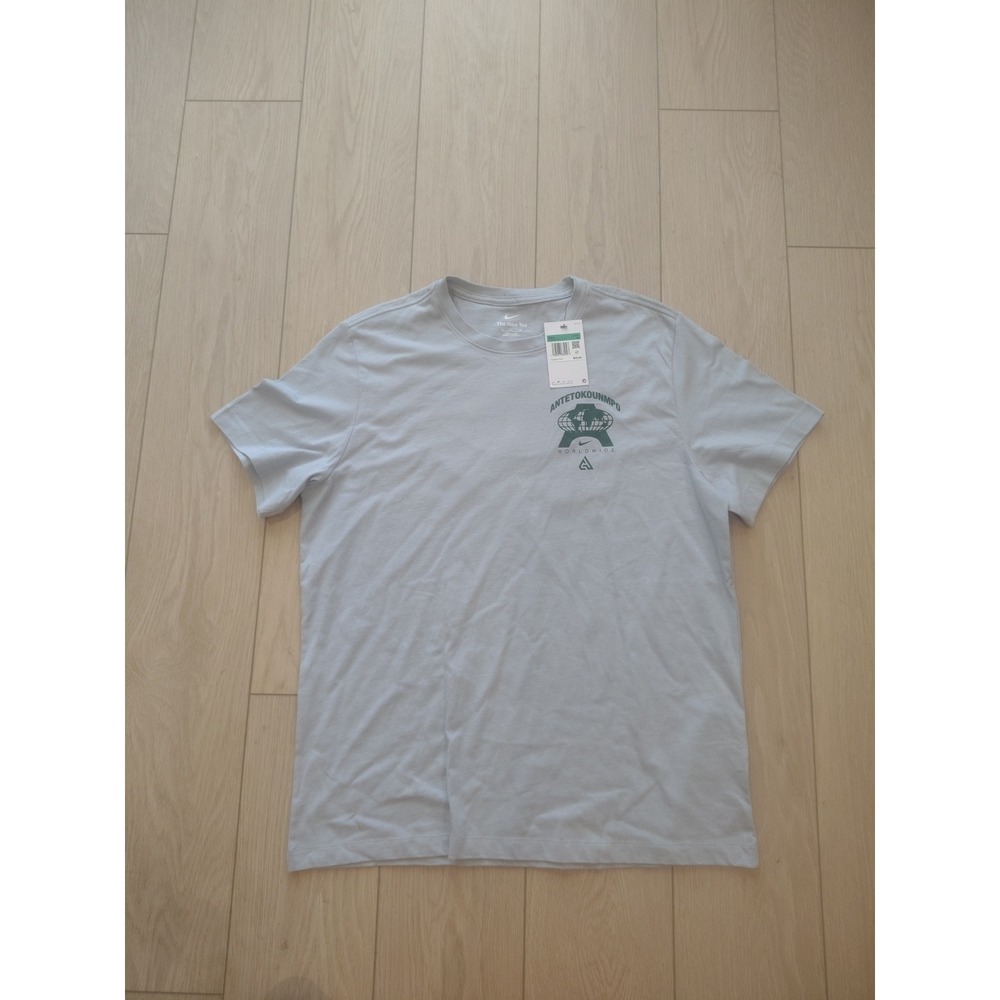 Nike Giannis Antetokounmpo Freak Worldwide Graphic‎ Tee Mens XL Gray T-Shirt